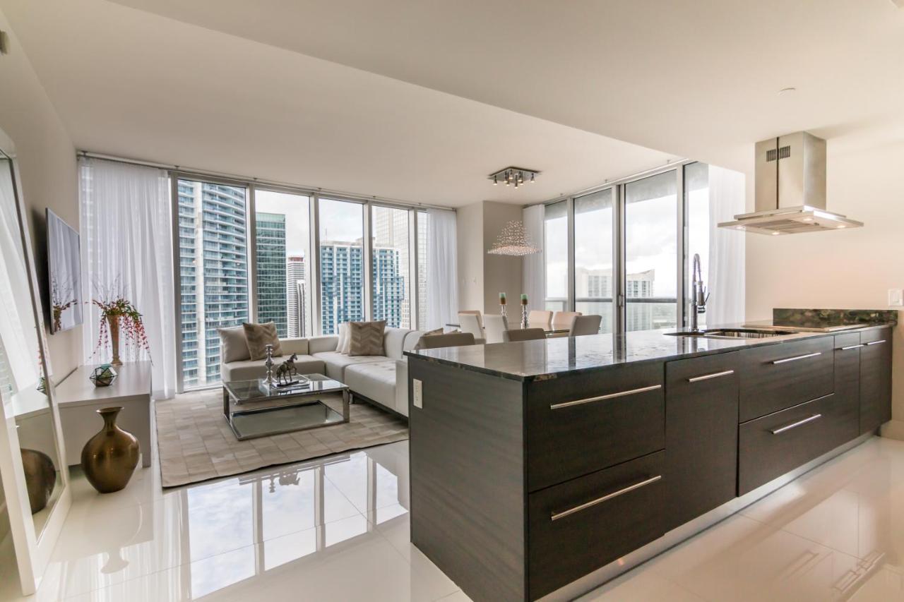 Luxury 5-Star Condo @37Th Floor In Icon Brickell 2B/2B Μαϊάμι Εξωτερικό φωτογραφία